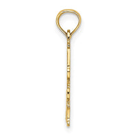 Load image into Gallery viewer, 14K Polished Engraved #1 STEP MOM Charm
