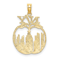 Load image into Gallery viewer, 14K New York Skyline in Apple Charm
