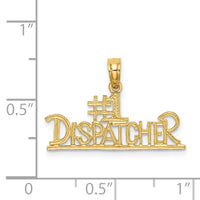 Load image into Gallery viewer, 14K #1 DISPATCHER Charm
