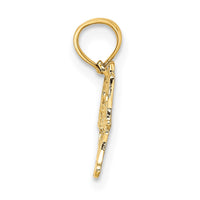 Load image into Gallery viewer, 14K BASEBALL MOM Charm
