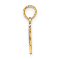 Load image into Gallery viewer, 14K Block and Engraved GREAT GRANDMA Charm
