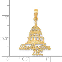 Load image into Gallery viewer, 14K WASHINGTON D.C. Capital Building Charm

