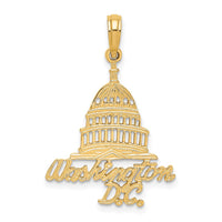 Load image into Gallery viewer, 14K WASHINGTON D.C. Capital Building Charm
