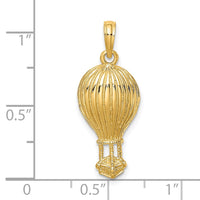 Load image into Gallery viewer, 14K Polished Hot Air Ballon Charm
