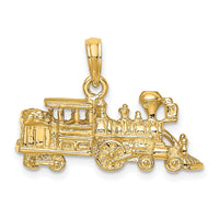 Load image into Gallery viewer, 14K 3-D Train Engine Charm
