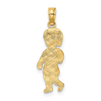 Load image into Gallery viewer, 14K Little Boy Walking Charm
