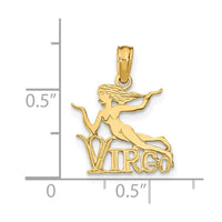 Load image into Gallery viewer, 14K VIRGO Zodiac Charm
