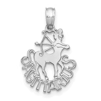 Load image into Gallery viewer, 14k WG SAGITTARIUS Zodiac Charm
