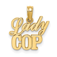 Load image into Gallery viewer, 14k LADY COP Charm

