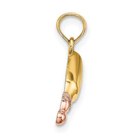 Load image into Gallery viewer, 14k Two-Tone Baby Bottle Charm
