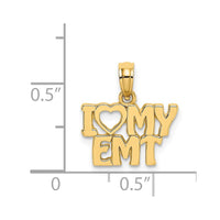 Load image into Gallery viewer, 14k I LOVE MY EMT Charm

