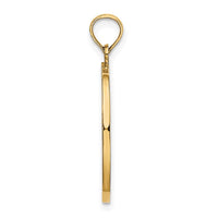 Load image into Gallery viewer, 14k w/Rhodium Reversible CHILDS PRAYER w/Girl Charm
