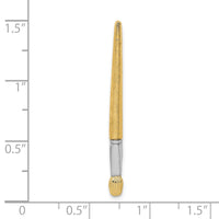 Load image into Gallery viewer, 14K w/Rhodium  3-D Oil Paint Brush Charm
