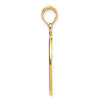 Load image into Gallery viewer, 14k w/Rhodium YOU ARE MY SUNSHINE Cut-out Sun Charm
