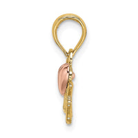 Load image into Gallery viewer, 14k Two-Tone GRANDMA w/ Heart Charm
