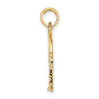 Load image into Gallery viewer, 14K W/ Rhodium Polished Charelston Palm Tree Charm
