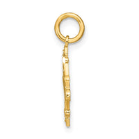 Load image into Gallery viewer, 14K w/Rhodium D/C Chandelier Style Charm
