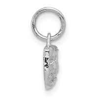 Load image into Gallery viewer, 14k White Gold Solid Comedy/Tragedy Charm
