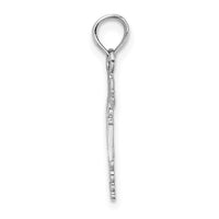 Load image into Gallery viewer, 14k White Gold Polished R.N. Pendant
