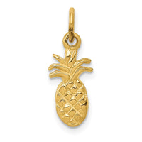 Load image into Gallery viewer, 14k Polished Pineapple Charm
