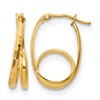 14K Polished Fancy Earrings
