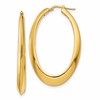 14K Polished Hoop Earrings
