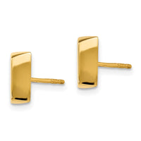 Load image into Gallery viewer, 14K Polished Fancy Post Earrings
