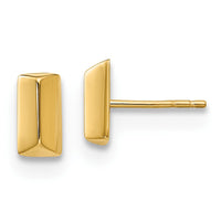 Load image into Gallery viewer, 14K Polished Fancy Post Earrings
