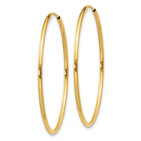 Load image into Gallery viewer, 14k 1.00mm Endless Hoop Earring
