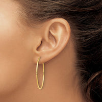 Load image into Gallery viewer, 14k 1.00mm Endless Hoop Earring
