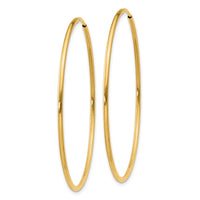 Load image into Gallery viewer, 14k 1.00mm Endless Hoop Earring
