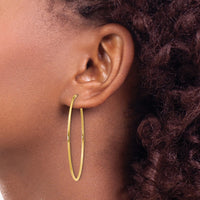 Load image into Gallery viewer, 14k 1.00mm Endless Hoop Earring
