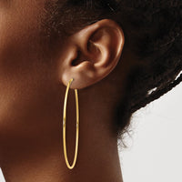 Load image into Gallery viewer, 14k 1.00mm Endless Hoop Earring
