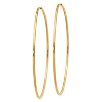 Load image into Gallery viewer, 14k 1.00mm Endless Hoop Earring
