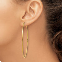 Load image into Gallery viewer, 14k 1.00mm Endless Hoop Earring
