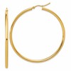 14k Polished 2.5mm Polished Hoop Earrings