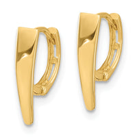 Load image into Gallery viewer, 14K Polished Hinged Hoop Earrings
