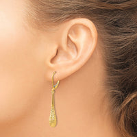 Load image into Gallery viewer, 14K D/C Leverback Earrings
