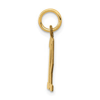 Load image into Gallery viewer, 14k Small Elongated Number 12 Charm
