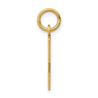 Load image into Gallery viewer, 14k Small Elongated Number 22 Charm
