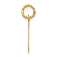 Load image into Gallery viewer, 14k Small Elongated Number 31 Charm
