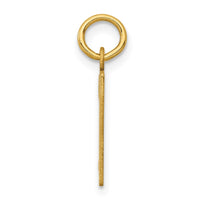 Load image into Gallery viewer, 14k Small Elongated Number 37 Charm
