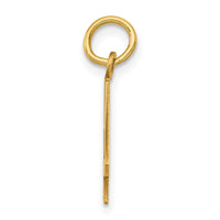 Load image into Gallery viewer, 14k Small Elongated Number 42 Charm
