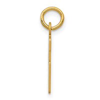 Load image into Gallery viewer, 14k Small Elongated Number 46 Charm
