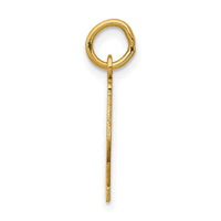 Load image into Gallery viewer, 14k Small Elongated Number 72 Charm
