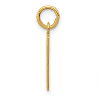 Load image into Gallery viewer, 14k Small Elongated Number 80 Charm
