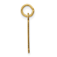Load image into Gallery viewer, 14k Small Elongated Number 92 Charm
