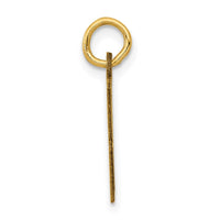 Load image into Gallery viewer, 14k Small Elongated Number 98 Charm
