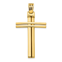 Load image into Gallery viewer, 14K Polished Cross Pendant

