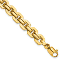 Load image into Gallery viewer, 14K Men&#39;s Polished Fancy Link Bracelet

